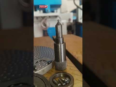 Pentagon Dividing Plates for Horizontal and Vertical Rotary Table Model — demo
