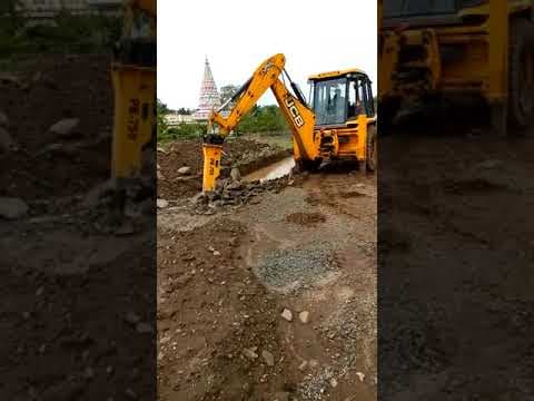 Chisels for Hydraulic rock breaker — demo