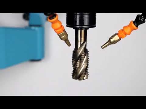 PENTAGON Flexible Arm type Servo Electric Tapping Machine — demo