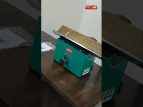 Portable Plate Beveling & Chamfering Machine for MS & SS Plates — demo