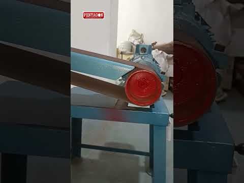 Abrasive Belt Grinder Machine 6×48 — demo