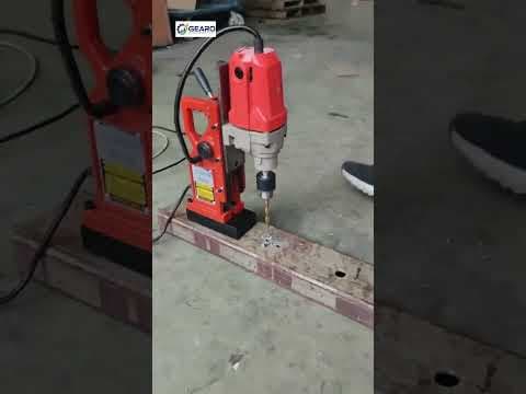 Toolvisor MAGNETIC DRILLING MACHINE TV.120 — demo