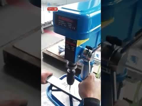 Pentagon Manual Feed Electrical Drilling & Tapping Machine — demo