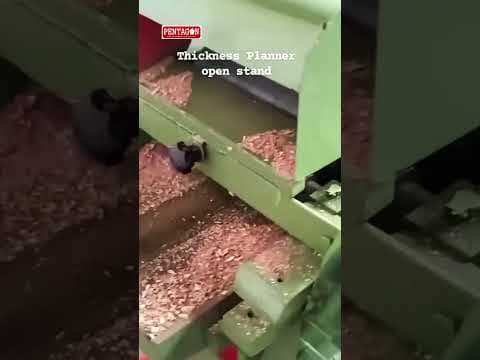 Radhekrishna Wood Thickness Planer with Open Stand — demo