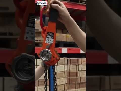 Pentagon Industrial Ratchet Lever Hoist upto capacity 9 Ton ,Length 1.5 Meter — demo