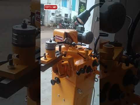 PENTAGON Brand Automatic Circular Saw Blade Grinding Machine with all standard accessories — demo