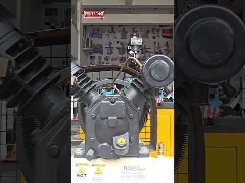Diamond Brand Two Stage Lubricated Reciprocating Air Compressor — demo