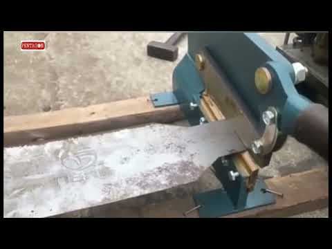 Pentagon Hand Operated Geared Type Shearing Machine — demo