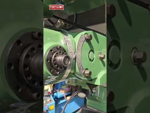 PENTAGON Vertical RAM Turret Milling Machine Model M3 — demo