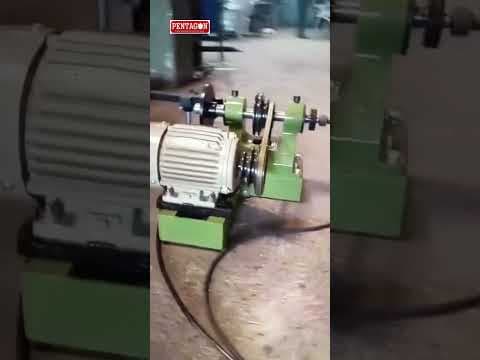 Heavy Duty Wood Turning Machine — demo