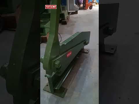 Pentagon Gear Operated Hand Shearing machine   — demo
