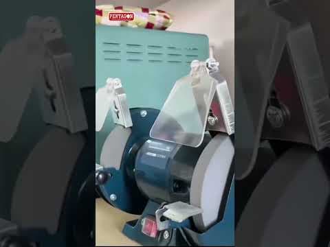 Heavy duty Bench Grinder Machine with Dual Wheel — demo