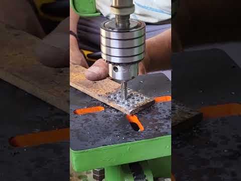 Pillar Type Manual Tapping Machine Cone Clutch Type — demo