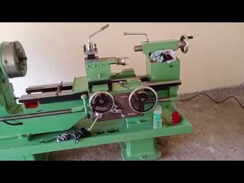 Belt Driven Heavy Duty Lathe Machine 15x15-52 Series — demo