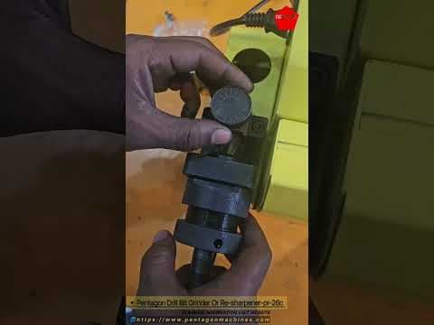 Precision Drill Bit Re-Sharpening Machine for HSS & Carbide Drills — demo