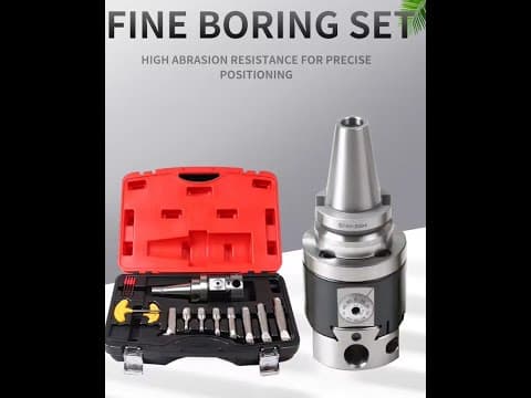 High Precision Boring Head Set NBH2084 — demo