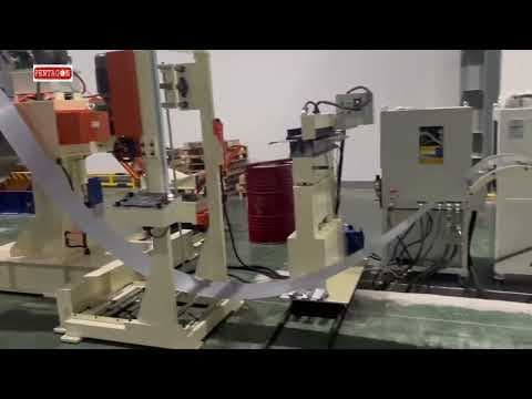 Samay-Asia Twin Head Non Motorized Decoiler Machine — demo