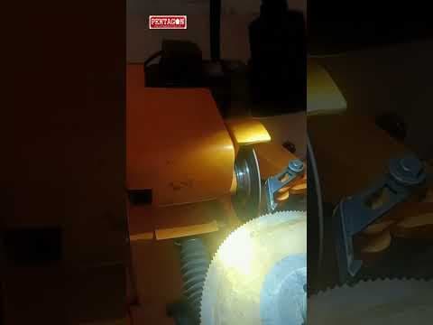 PENTAGON Brand Automatic Circular Saw Blade Grinding Machine with all standard accessories — demo