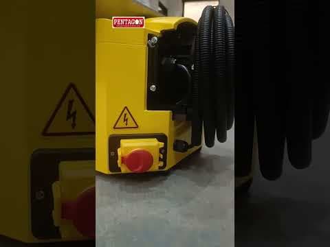 Pentagon Portable Plate Beveling & Chamfering Machine for MS & SS Plates Model R-900 — demo