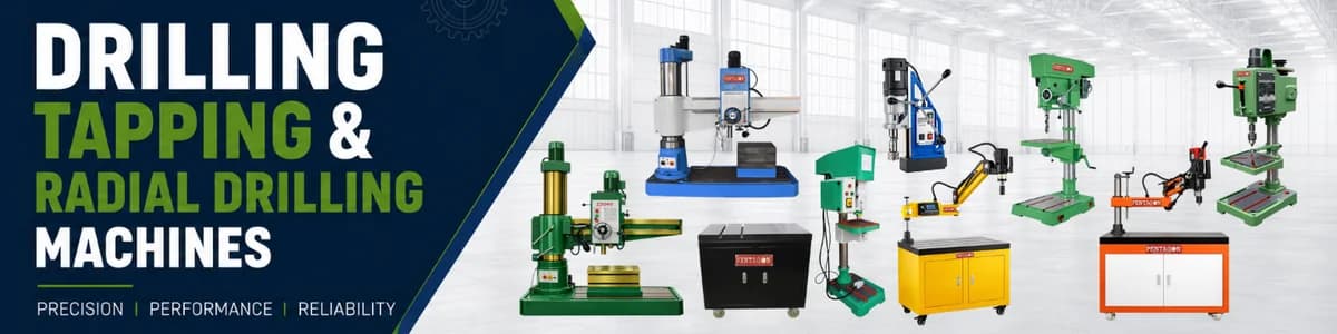 Drilling Tapping and Radial drilling machines