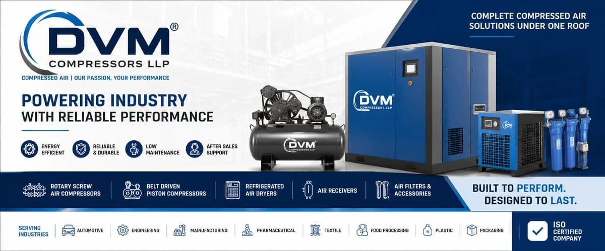 DVM Compressors LLP banner