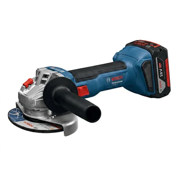 Bosch Cordless Battery-Operated Small Angle Grinder GSW 18V-8