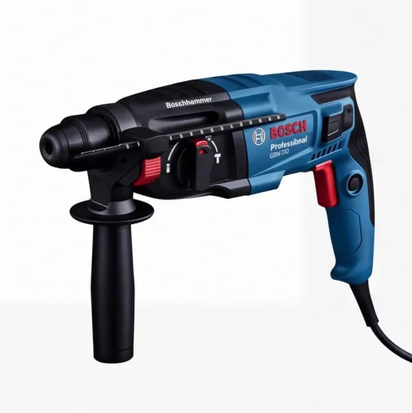 Bosch Corded Electric Rotary Hammer Drill Machine with SDS Plus